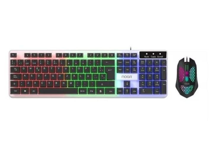 Kit Teclado y Mouse Noganet NKB-100 Alámbrico USB