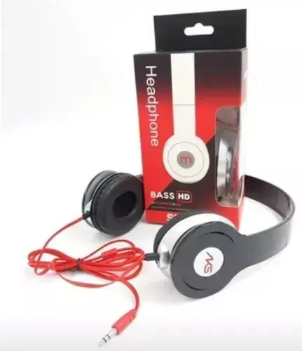 Auriculares Con Cable Bass Hd Color Negro