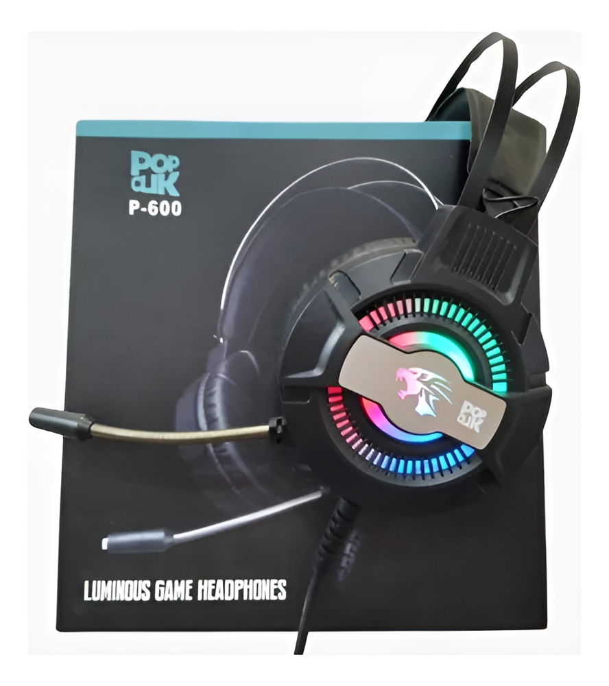Auriculares Gamer Pc con Luces Rgb